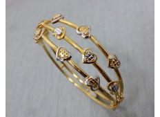 916 Gold Bangle